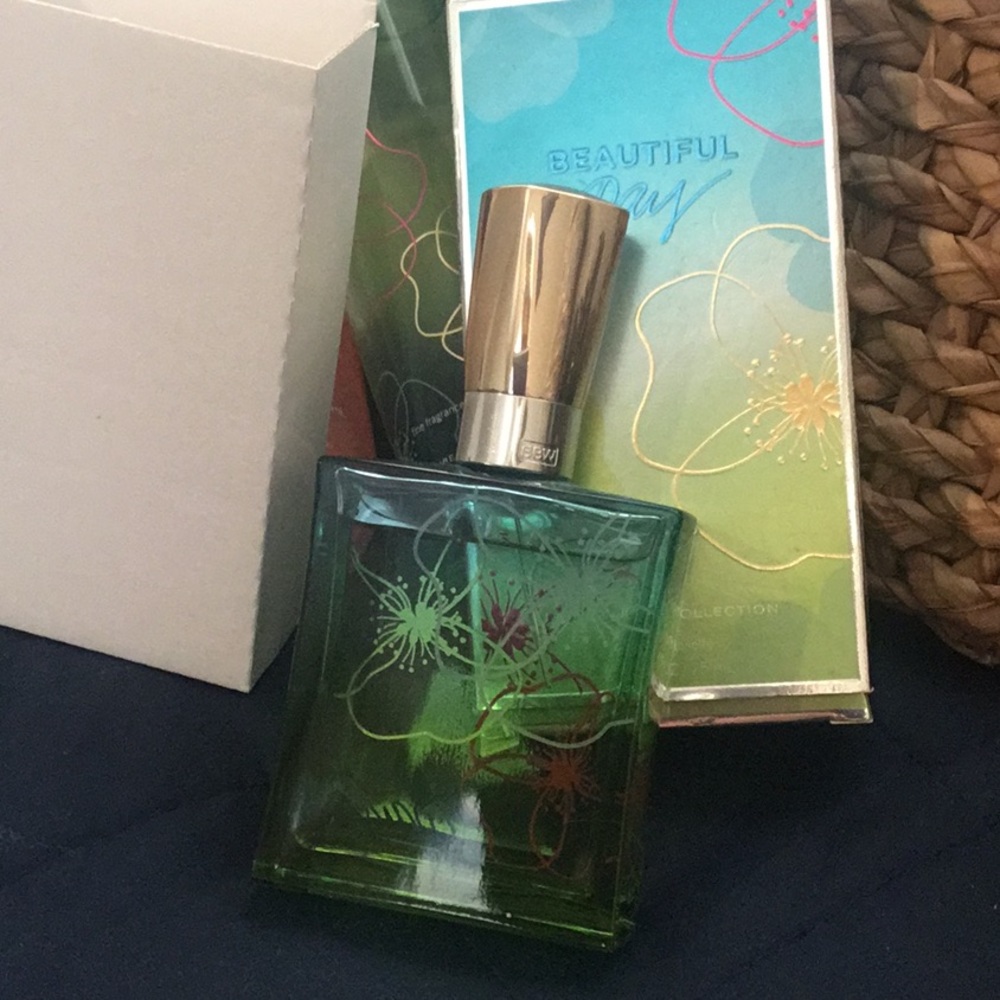 NWT Vintage RARE “ Beautiful Day “ Perfume & Body Fine Spay Bundle - Picture 7 of 10